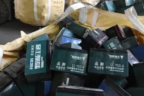 株洲收购废铅酸电池公司|德赛电池DESAY叉车蓄电池回收